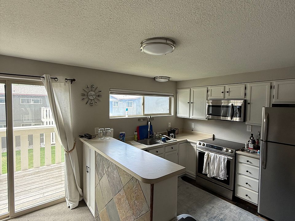 Kitchen and deck view