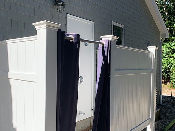 Outside shower