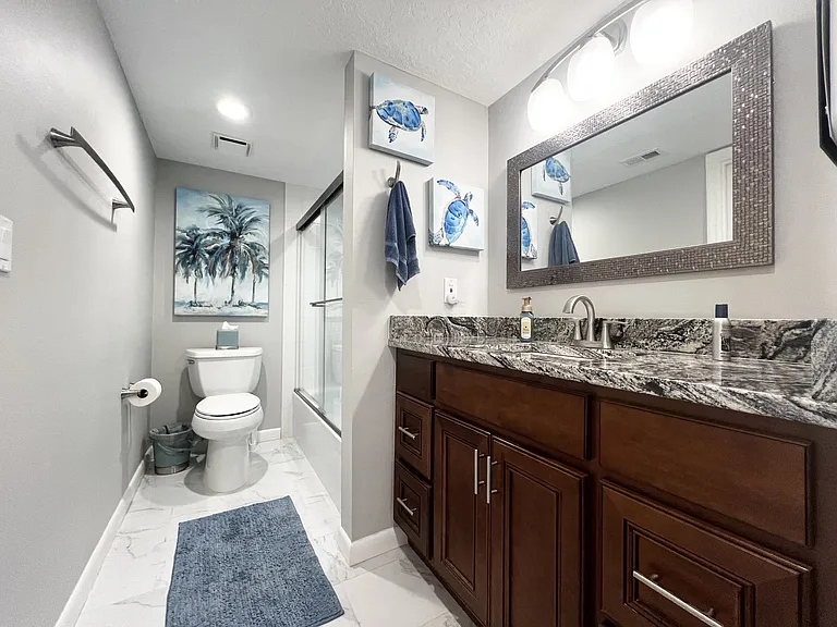 Guest Bathroom with Tub/Shower Combo