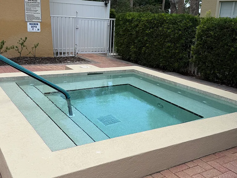 Spa at pool