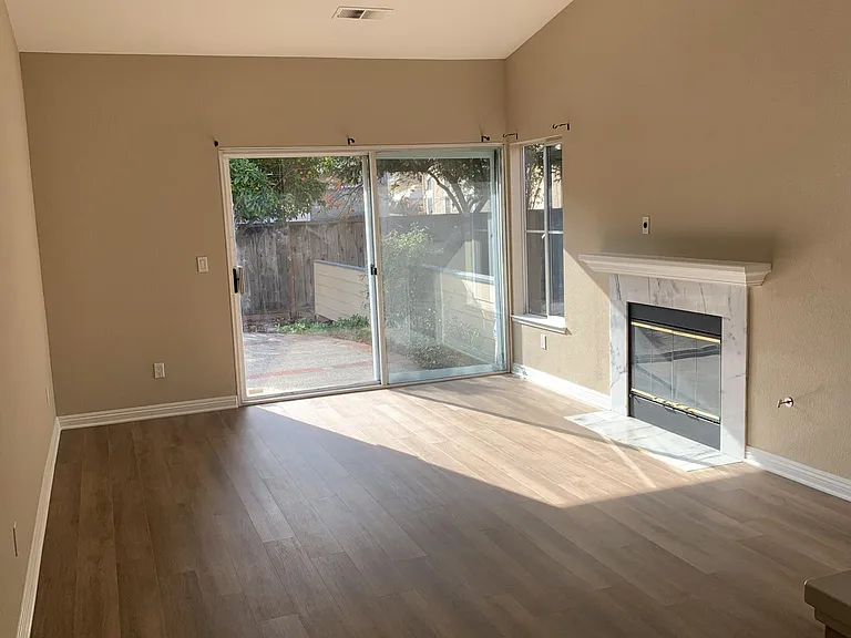 Living Room with Fireplace