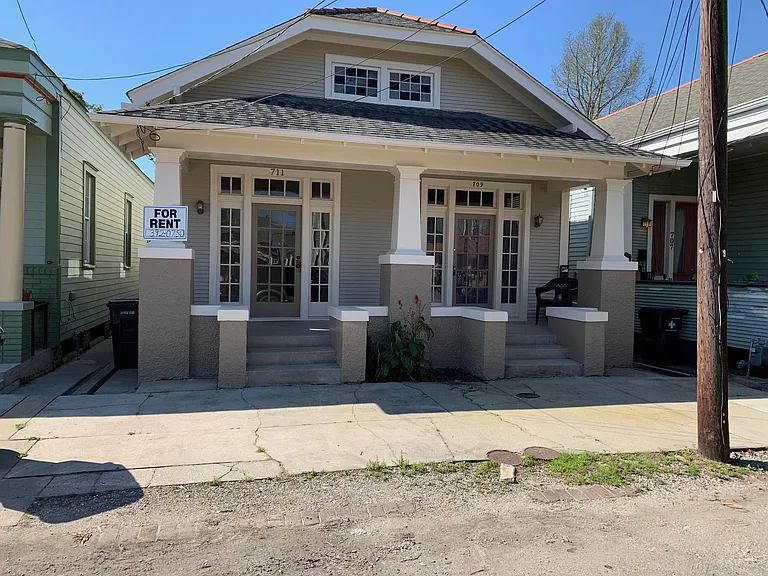 Street view of duplex