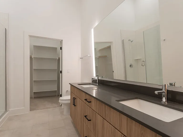 Bathroom with Double Vanity