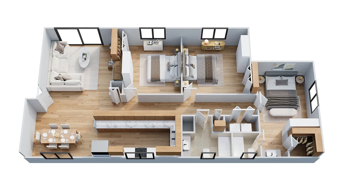Floor plan Imperial Poplar