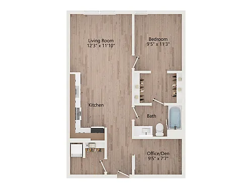 Floor plan A7-D