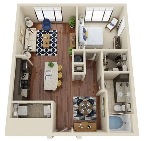 Floor plan A1