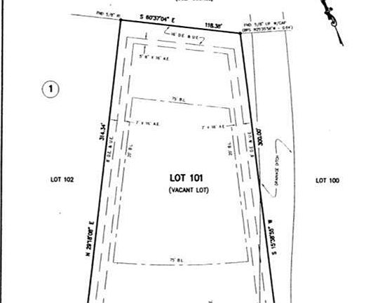 Survey of the property