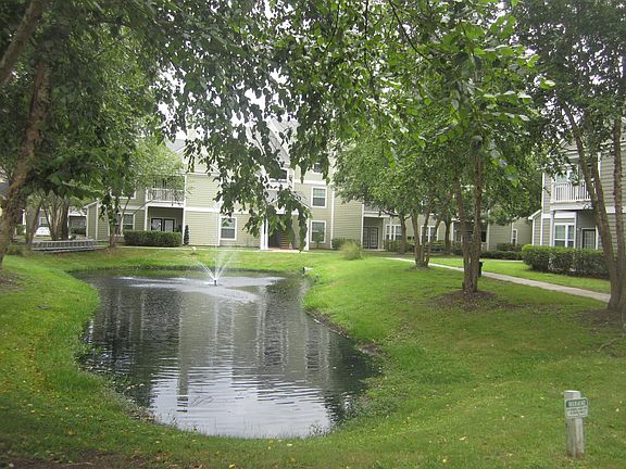 Lagoon with fountain