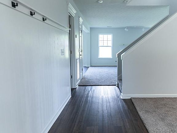 The front door foyer.