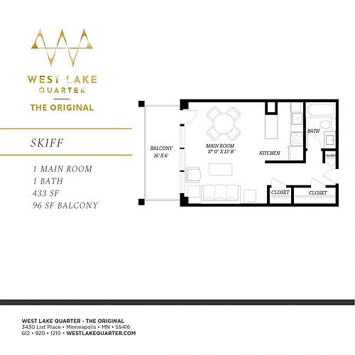 Floor plan Skiff