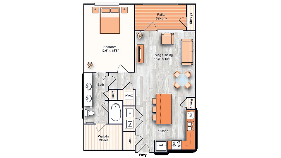 Floor plan A2A