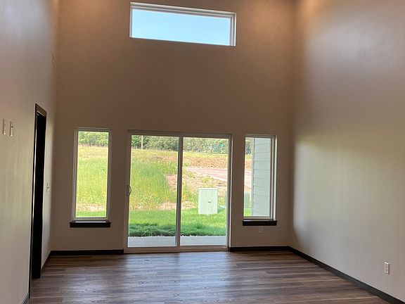 Awesome open vaulted ceiling living area!