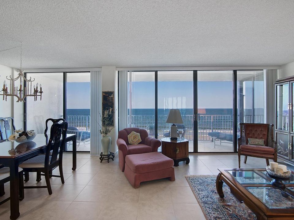 Living room with view