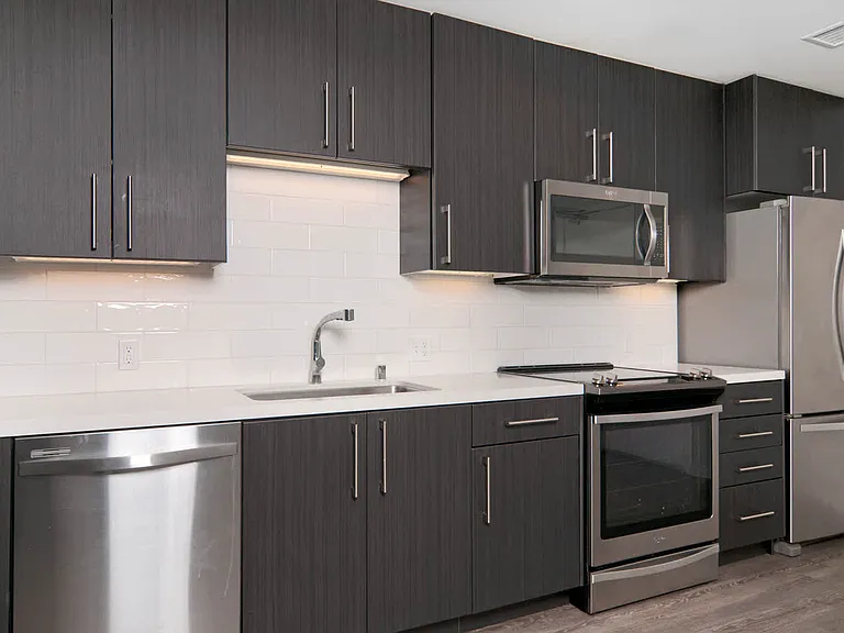 Kitchen with Stainless Steel Appliances