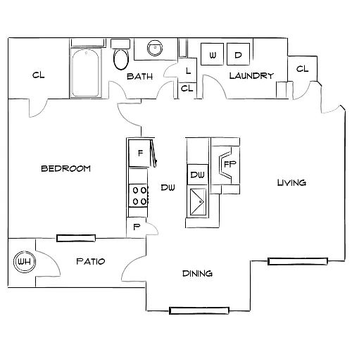 Floor plan Design 1C Premier