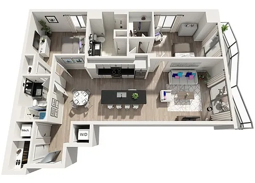 Floor plan B4