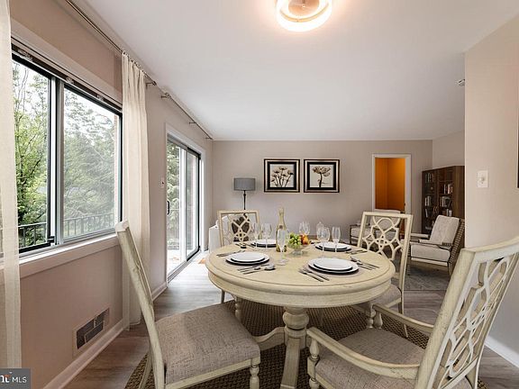 Dining area, all new windows!