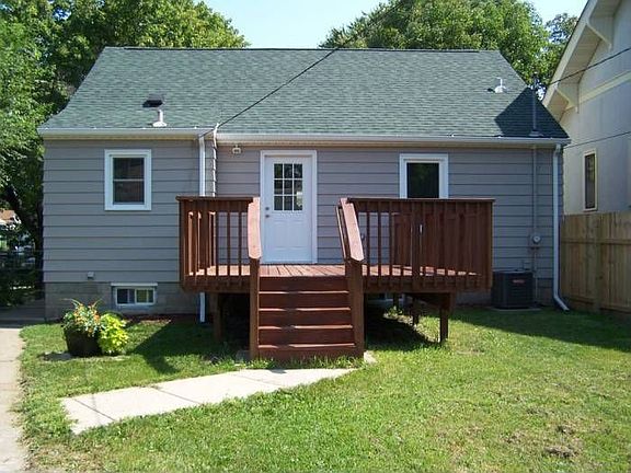 Deck off back of Home