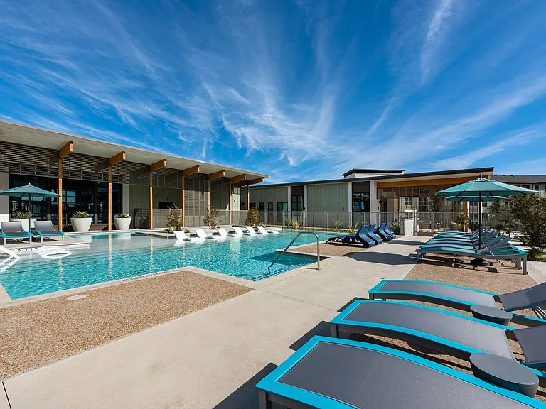 Resort-Worthy Pool with Lap Lane
