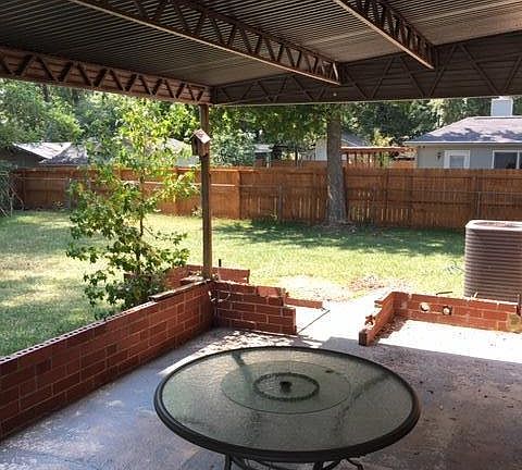 backyard covered patio
