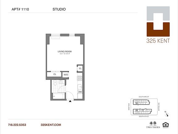 2nd image of 325 Kent Ave #1110