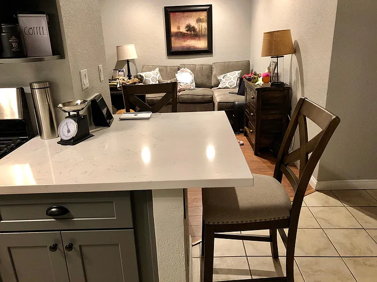 Extra seating to dine at