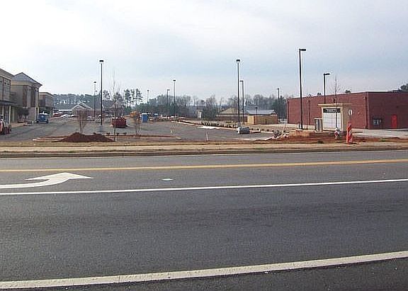 Strip Center Across from Property