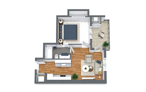 Floor plan Riverside