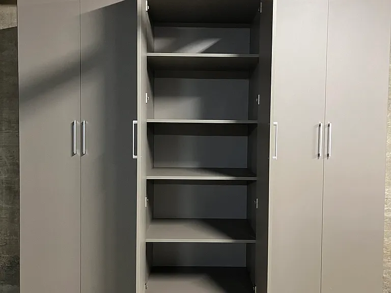 Large garage storage closet by California Closets.