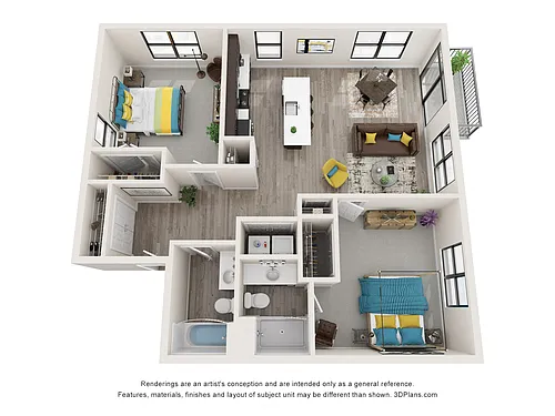 Floor plan MI - Wildwood