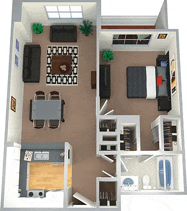 Floor plan B