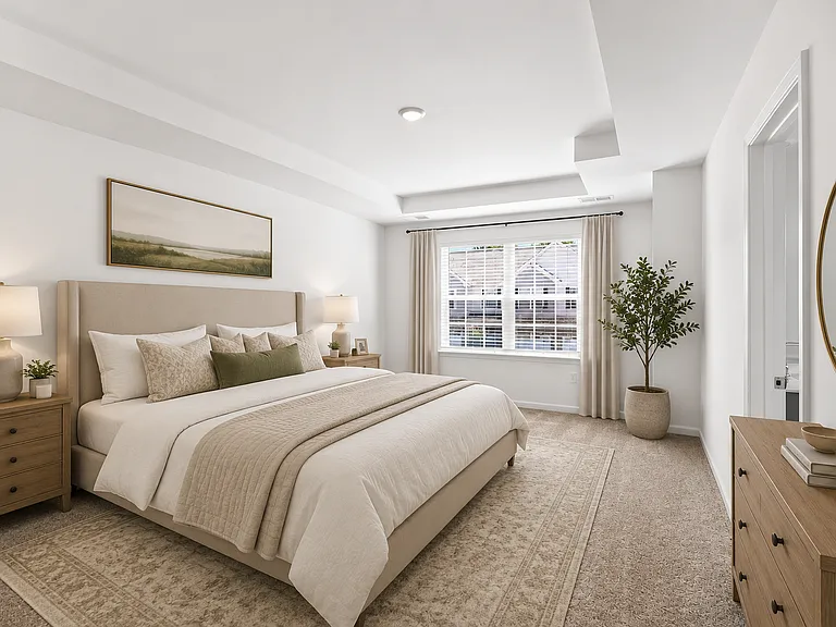 Sample Staged Master Bedroom