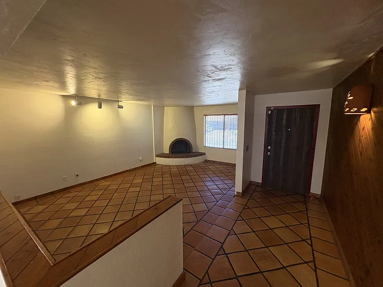 Interior front entry