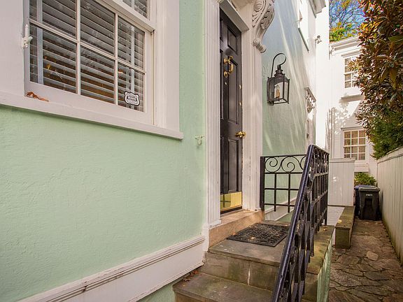 Secure side entrance