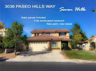 3036 Paseo Hills Way, Henderson, NV 89052