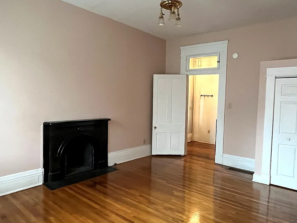 Antique hardwood floors