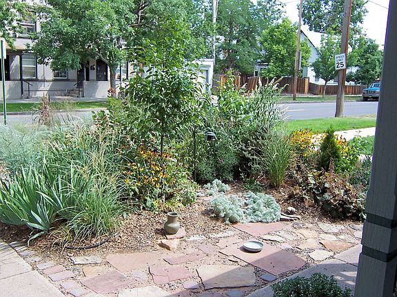 Garden from front porch