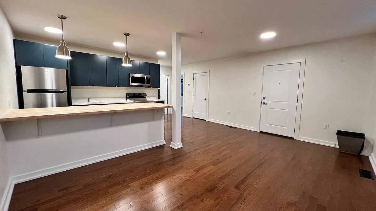 Living Room/Kitchen - 225 Allen St #1