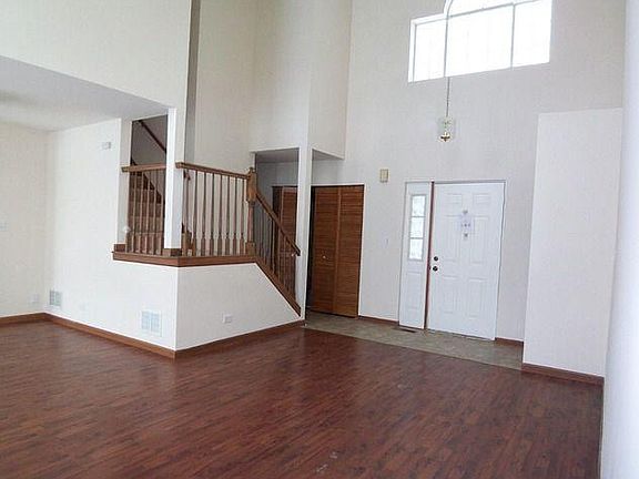 Living room and dining area