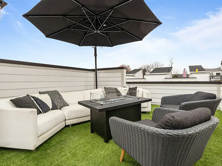 Rooftop terrace