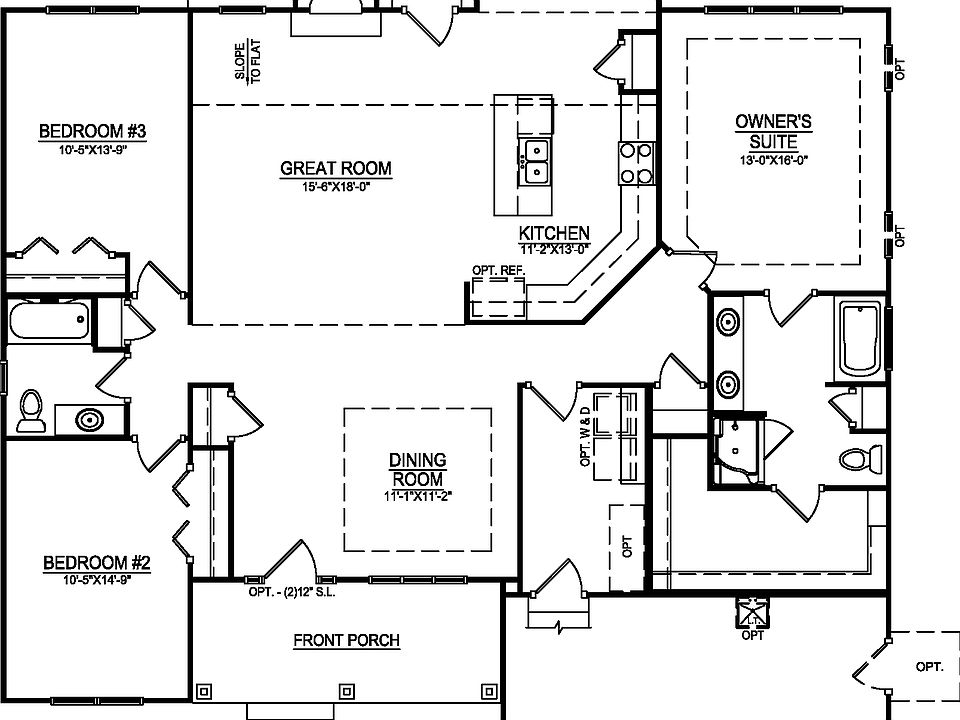 Merion Plan, Stonecrest at Paramore, Winterville, NC 28590 Zillow