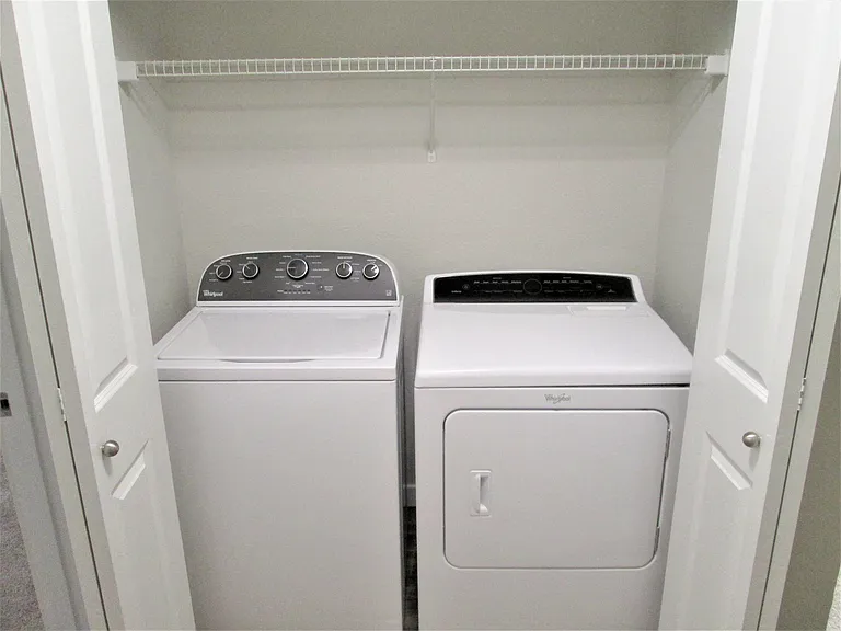 Washer and Dryer Included