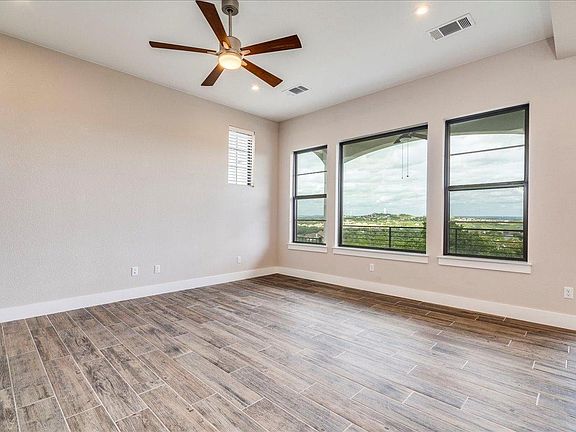 Living room with large windows to amazing view