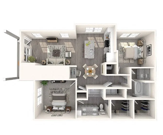 Floor plan B4-1