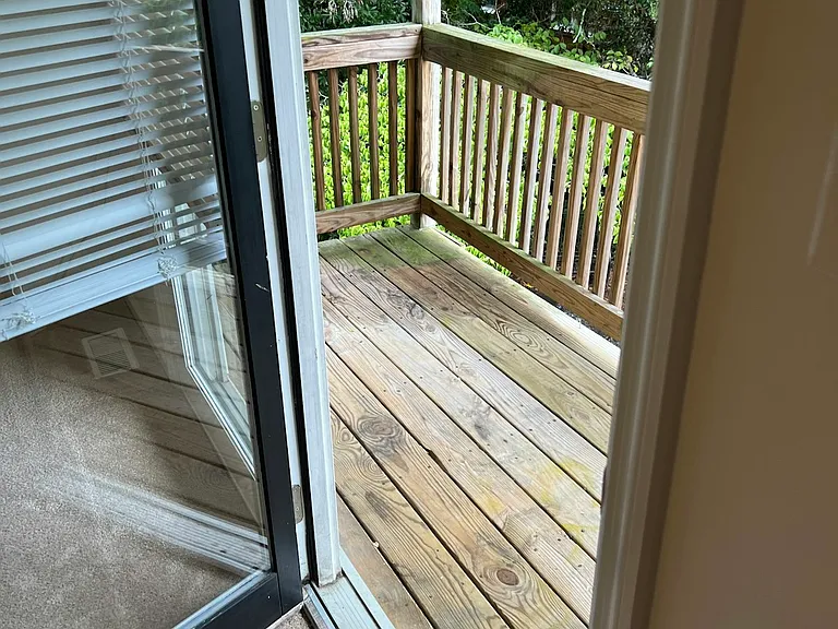 Master bedroom balcony