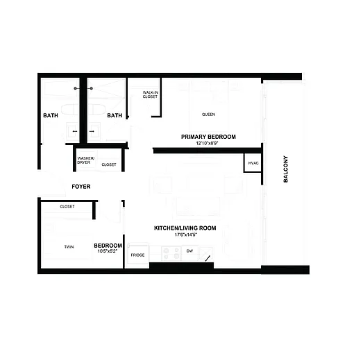 Floor plan Luverne