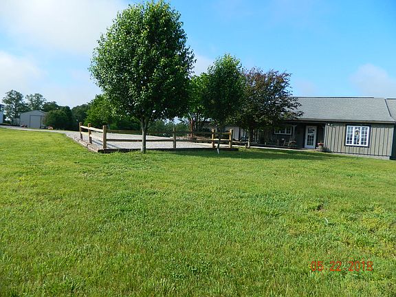 Yard / Shop in Background