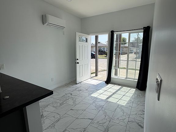 living space with mini-split AC