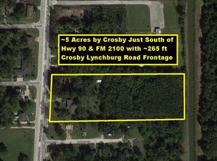 12802 Crosby Lynchburg Rd, Crosby, TX 77532