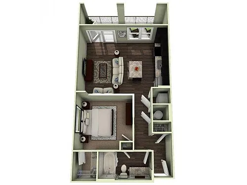 Floor plan MOREHEAD